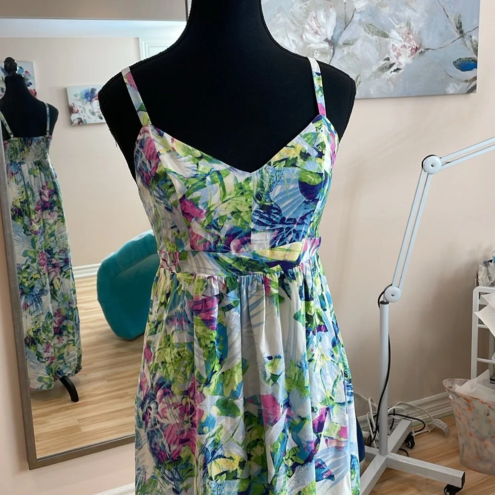 Brand new summer dress, 100% silk - Cynthia Rowley - Picture 2 of 8